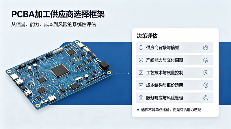 选择PCBA加工供应商的关键因素