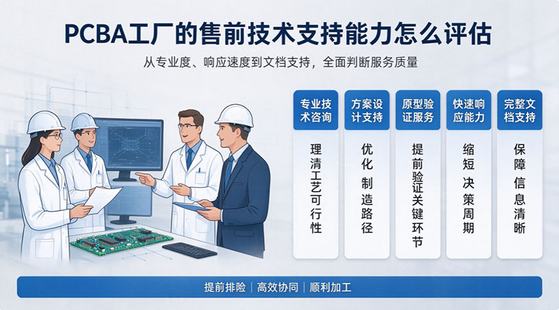 PCBA工厂的售前技术支持